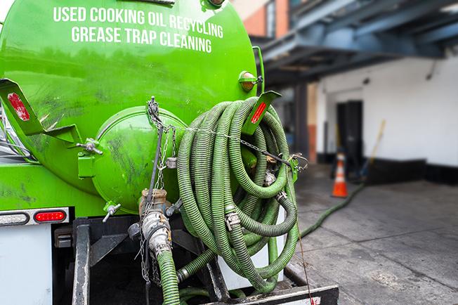 Grease Trap Cleaning of Bay City workers